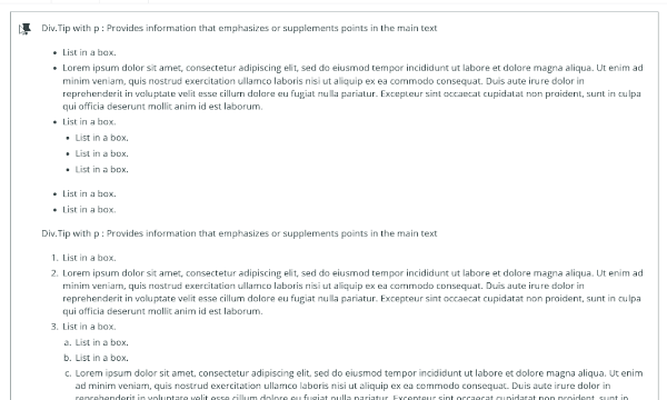 GIF montrant la fonction Inspecter d'un navigateur utilisé dans le deuxième paragraphe d'une boîte Astuce.